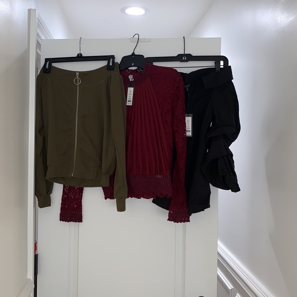 Romeo and Juliet Couture tops (includes three)